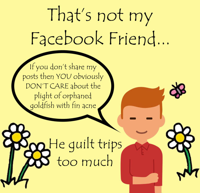 8 Examples Of "Facebook Friends" That People Are Tired Of, Posted By This Page 8 Examples Of "Facebook Friends" That People Are Tired Of, Posted By This Page