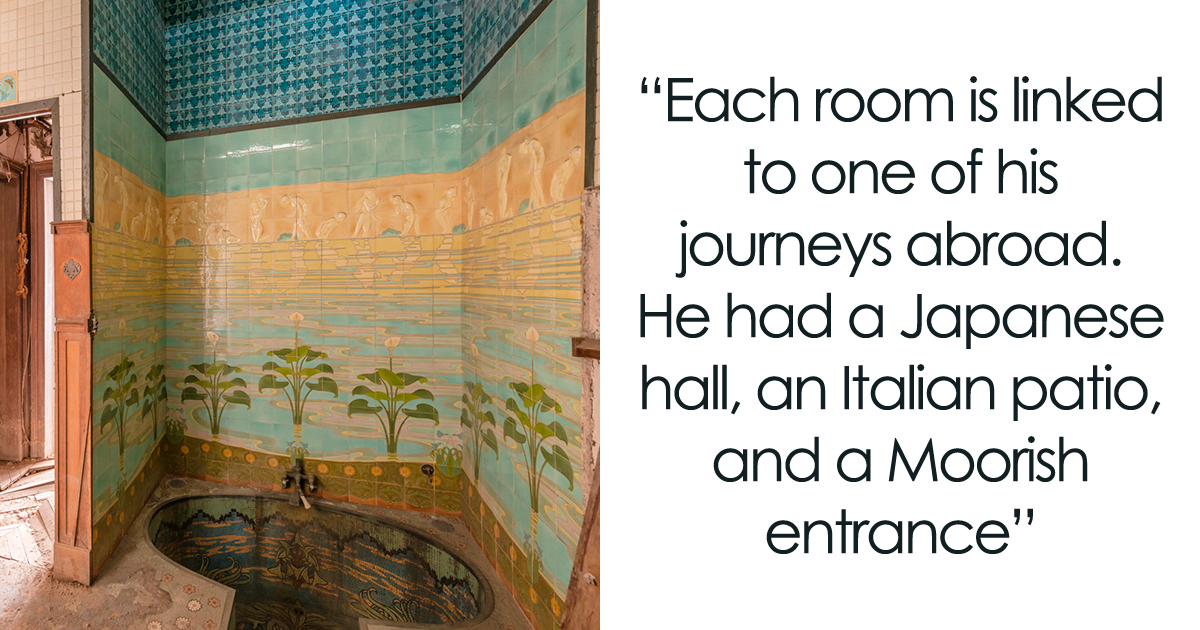 I Photographed An Abandoned Luxurious Castle That Was Built In 1901