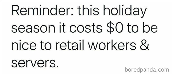 Just A Psa To The Customers: