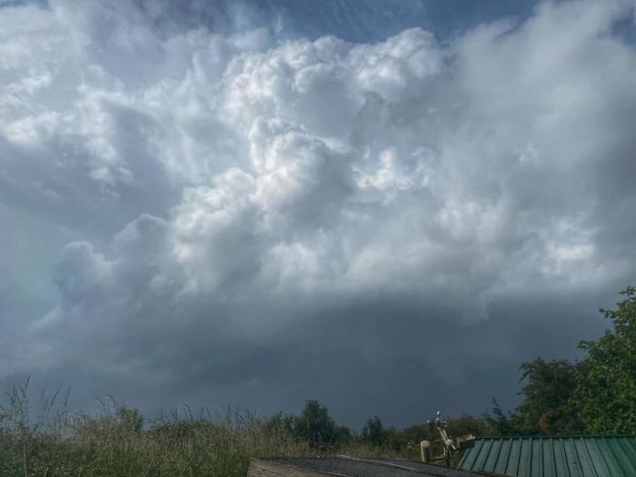 Storm Clouds Approaching My Home, Lincolnshire UK
