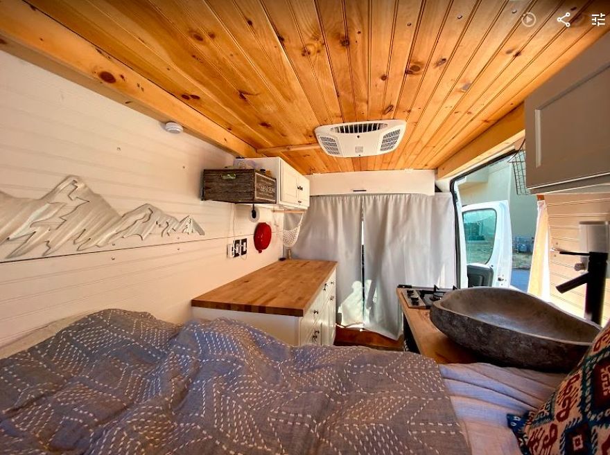 Beautifully Designed Ram Promaster With High Roof - Fully Equipped.