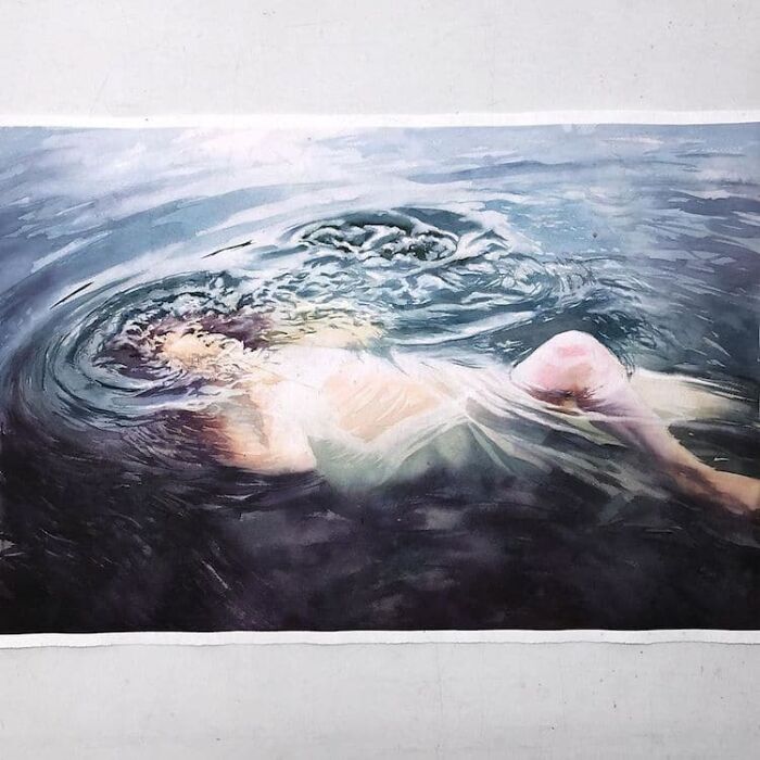 Watercolor-Swimmers-Painting-Marcos-Beccari