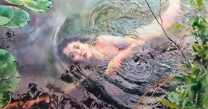 Brazilian Artist Paints Water Because He Thinks It’s His Weakness, And It’s Becoming His Strength (27 Pics)