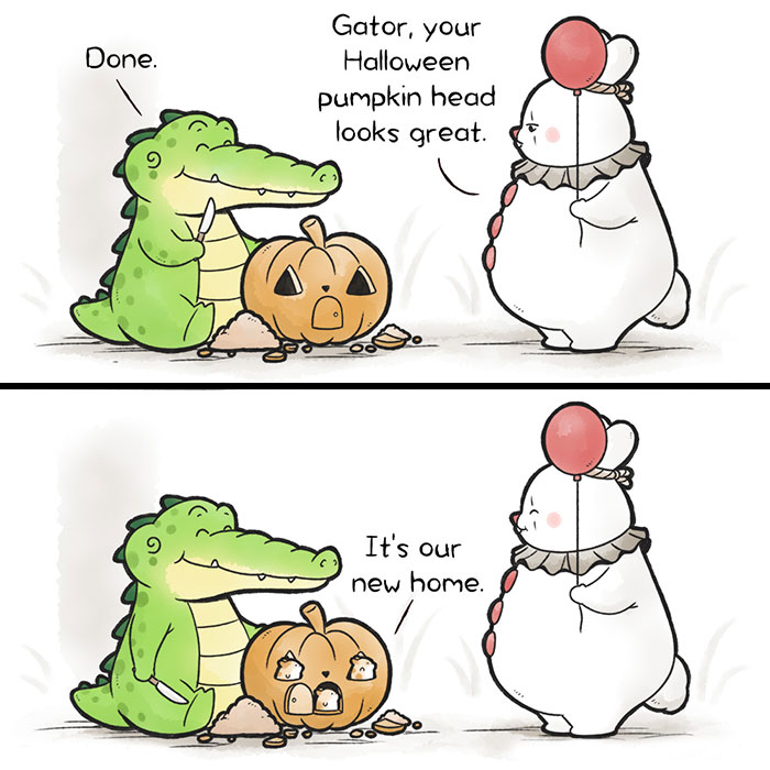 My 20 New Comics Show The Adventures Of A Sweet Alligator And His Best Buddies