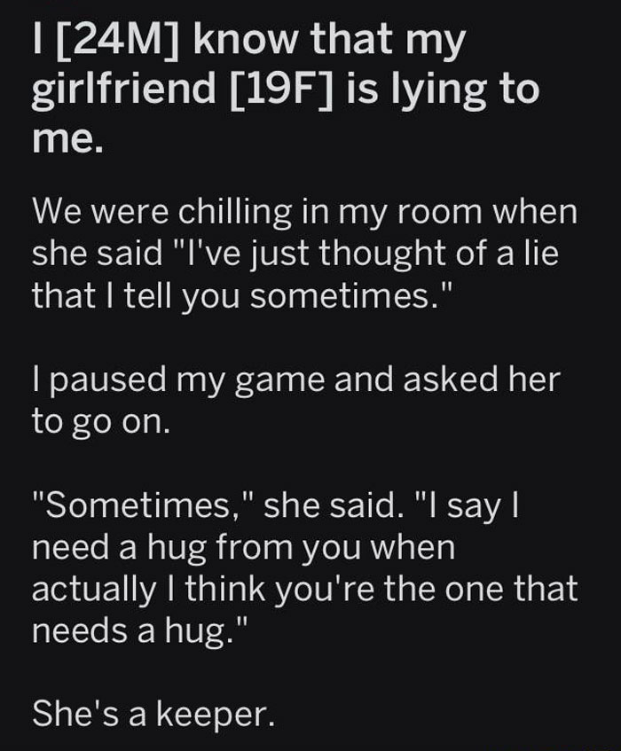 If Only All Lies Were Like This