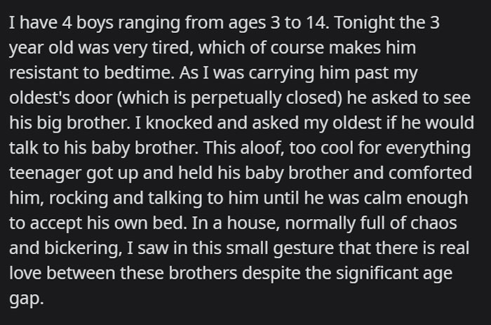 My Teenager Made Me So Proud Tonight With A Simple Gesture