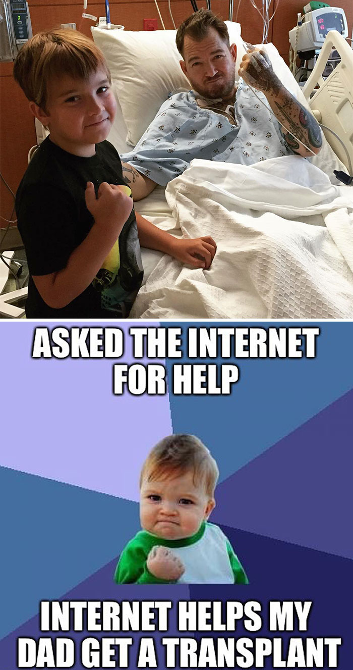 The Internet Helped "Success Kid" Raise Money For His Dad’s Kidney Transplant