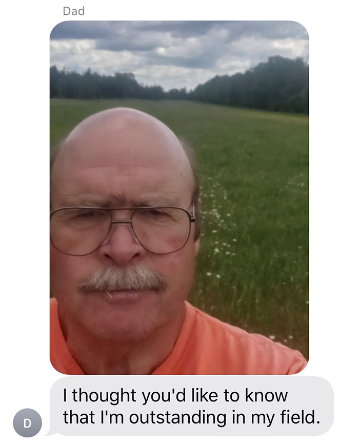 My Dad Is Adorable And His Bad Jokes Always Make Me Happy