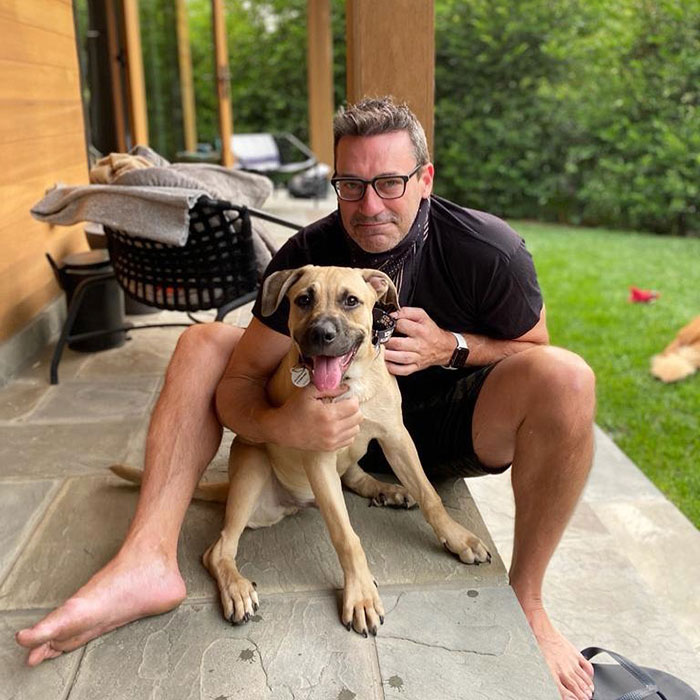 Jon Hamm Adopts Rescue Dog After The Fourth-Month-Old Was Returned To Shelter Twice