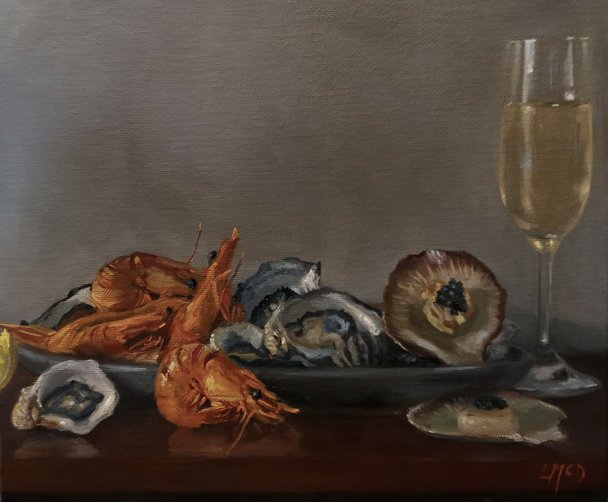 "Little Lockdown Paintings" By Artist Llael Mcdonald