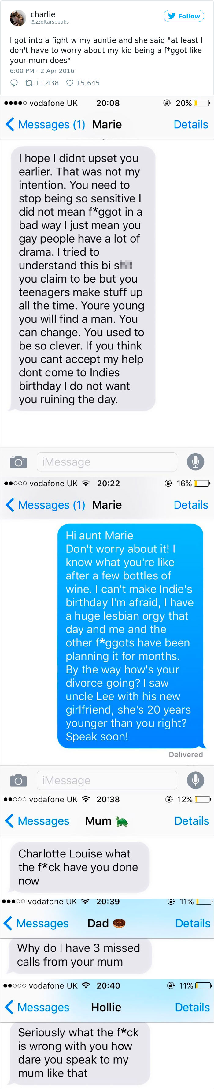 The Aunt Looks Like Such A Nice Person