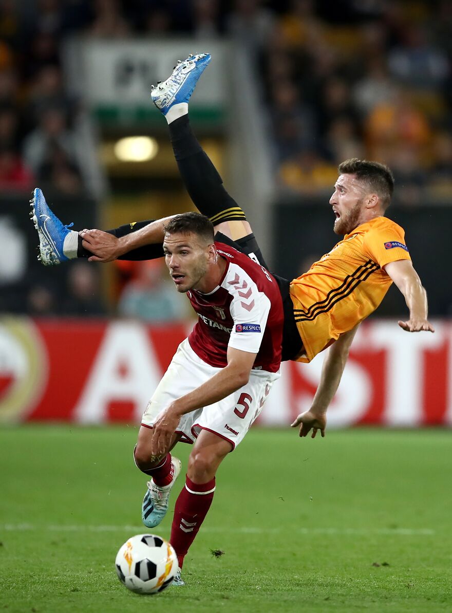 Europa League Soccer In Wolverhampton (Professional Editorial/Press & Sports Category, 1st Place)