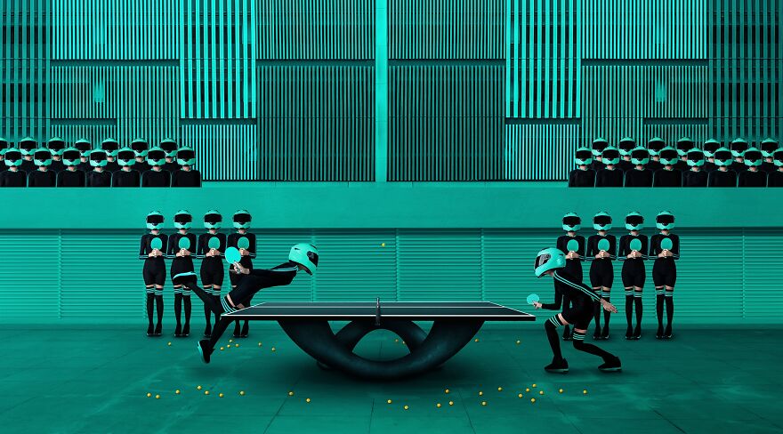 Ping Pong Game (Professional Special & Other Category, 1st Place)