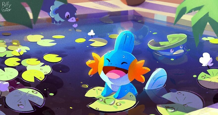 Cute-Animal-Illustrations-Puffygator-Nana-Key