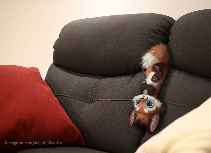 Digital-Art-Cute-Animal-Illustrations-In-Reality-Yee-Chong