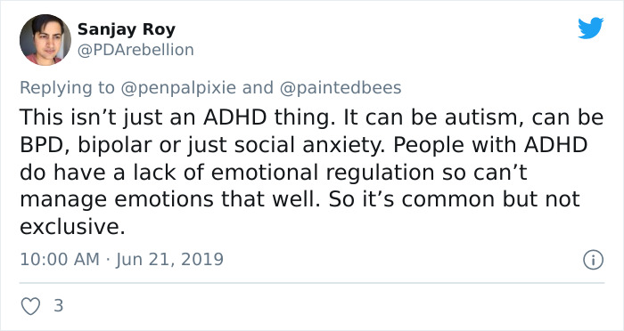 Person Gives A Spot-On Explanation Of Rejection-Sensitive Dysphoria, Many Are Surprised This ADHD Symptom Has A Name Person Gives A Spot-On Explanation Of Rejection-Sensitive Dysphoria, Many Are Surprised This ADHD Symptom Has A Name
