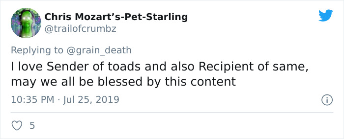 Unknown Number Starts Sending This Guy Toad Pics Without Any Context, Hilarity Ensues Unknown Number Starts Sending This Guy Toad Pics Without Any Context, Hilarity Ensues