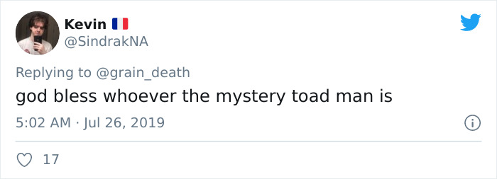 Unknown Number Starts Sending This Guy Toad Pics Without Any Context, Hilarity Ensues