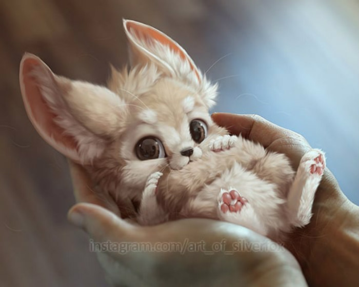 Digital-Art-Cute-Animal-Illustrations-In-Reality-Yee-Chong