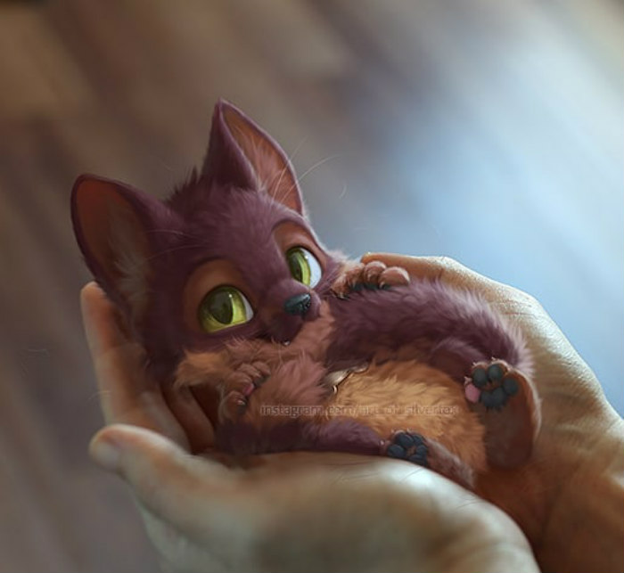 Digital-Art-Cute-Animal-Illustrations-In-Reality-Yee-Chong