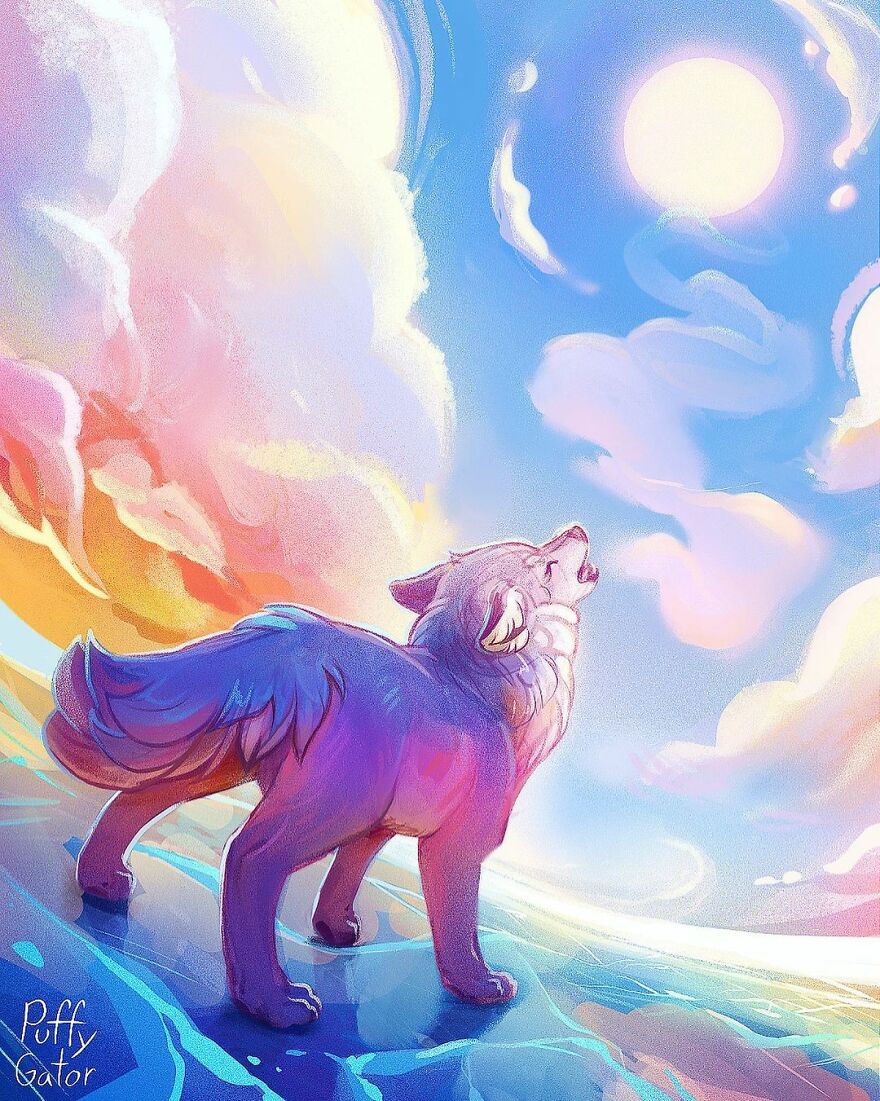 Cute-Animal-Illustrations-Puffygator-Nana-Key