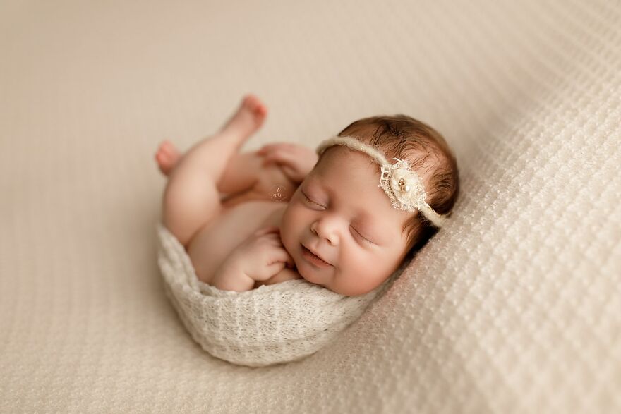 Newborn Babies In Studio