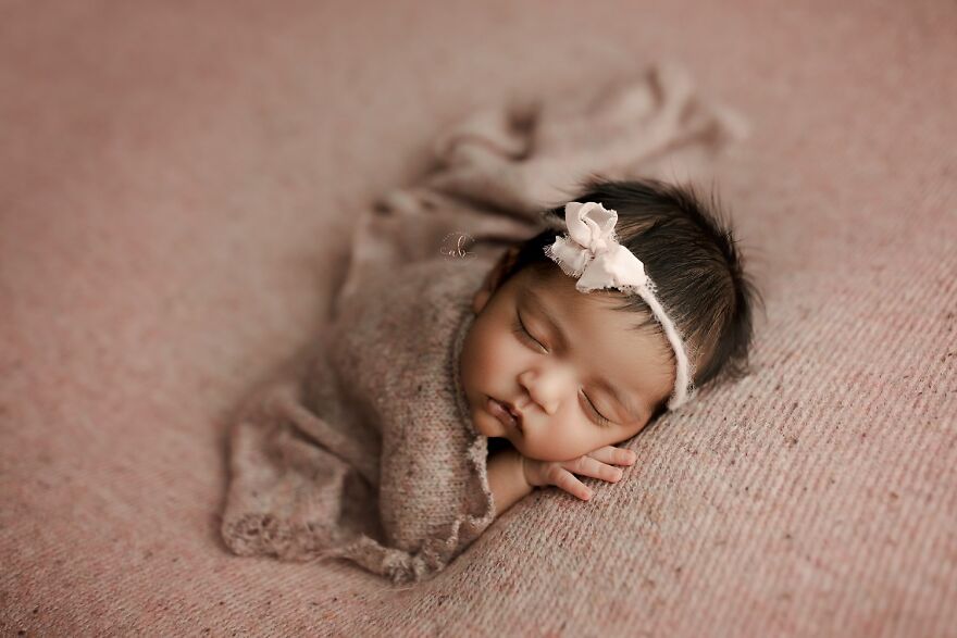 Newborn Babies In Studio