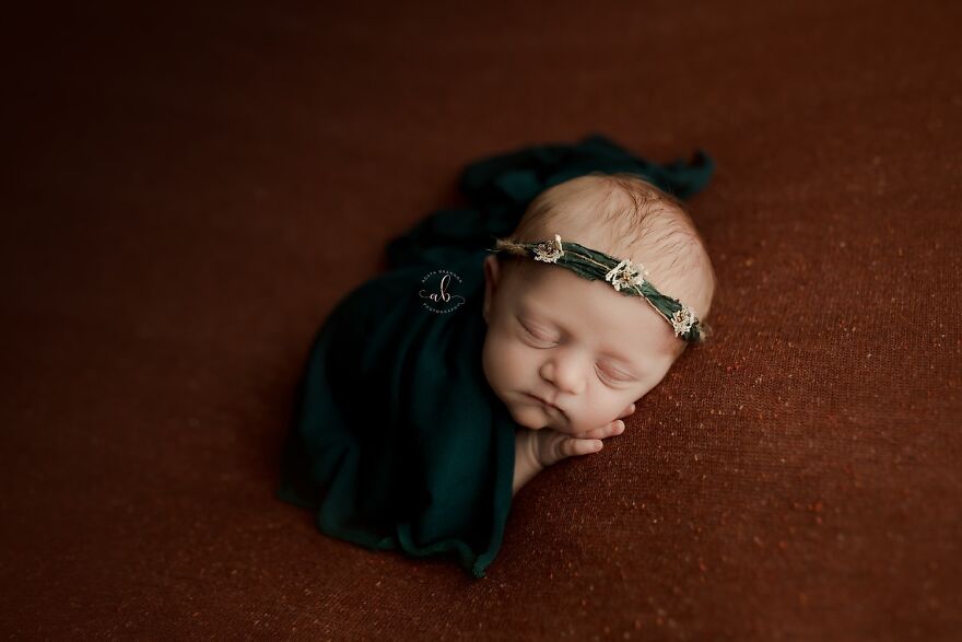 Newborn Babies In Studio