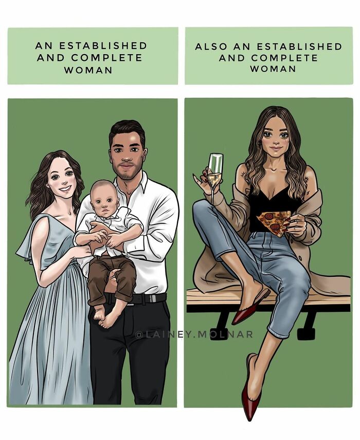 Woman Says She Feels Enormous Pressure From Society To Act In A Certain Way, Illustrates Her Struggles In 29 Comics