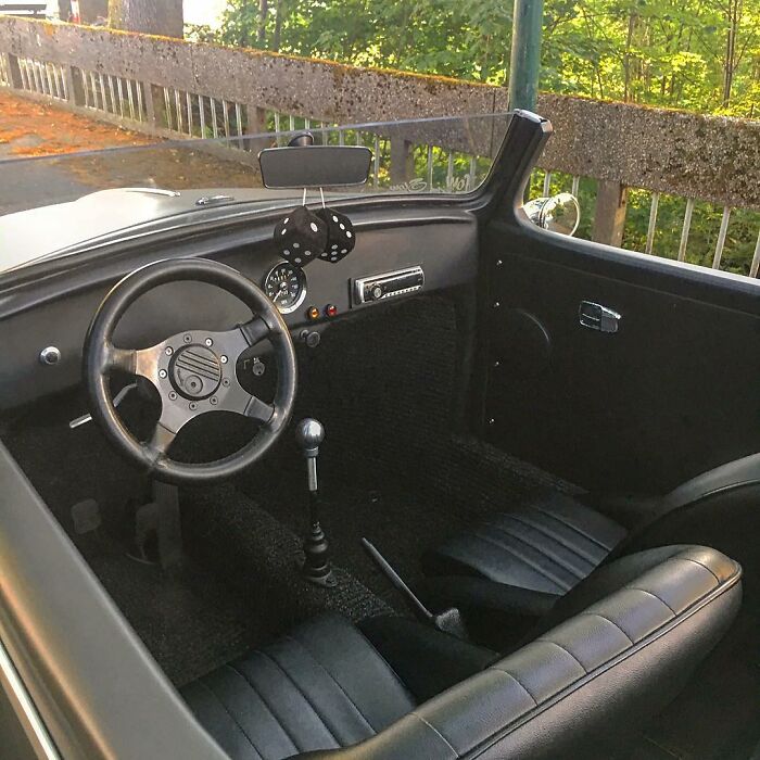 This Guy Transformed A 1961 VW Beetle Deluxe Into A Black Matte Roadster This Guy Transformed A 1961 VW Beetle Deluxe Into A Black Matte Roadster