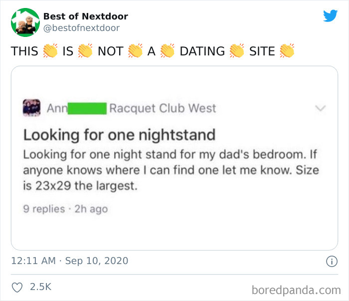 Neighbours-Nextdoor-Tweets