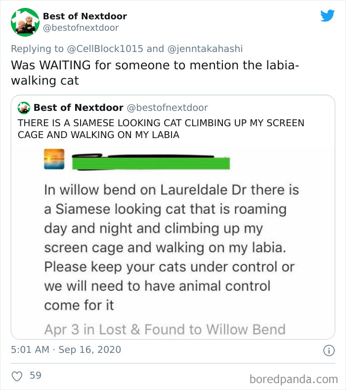 Neighbours-Nextdoor-Tweets