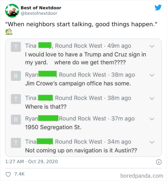 Neighbours-Nextdoor-Tweets