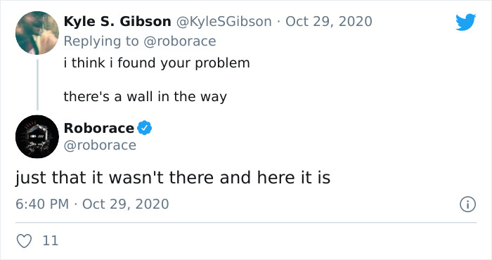 This Driverless Car Crashing Into A Wall For No Reason Perfectly Sums Up 2020 This Driverless Car Crashing Into A Wall For No Reason Perfectly Sums Up 2020