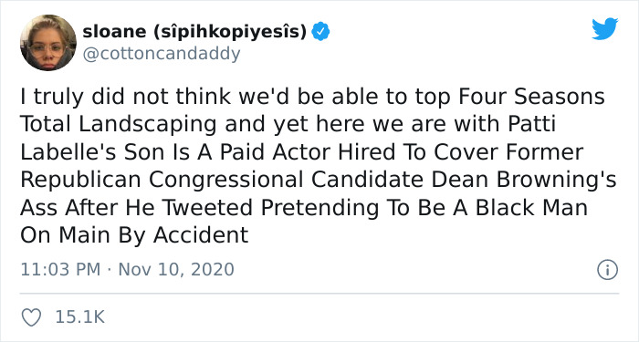 White Politician Forgets To Switch Accounts, Starts Commenting As A Black Trump Supporter White Politician Forgets To Switch Accounts, Starts Commenting As A Black Trump Supporter