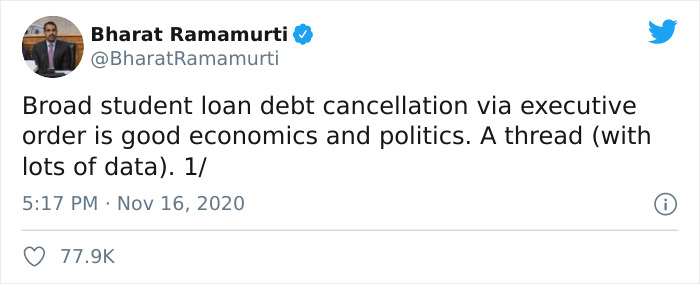 Attorney Explains Why Student Debt Cancellation Might Be Good For The Economy, Goes Viral On Twitter