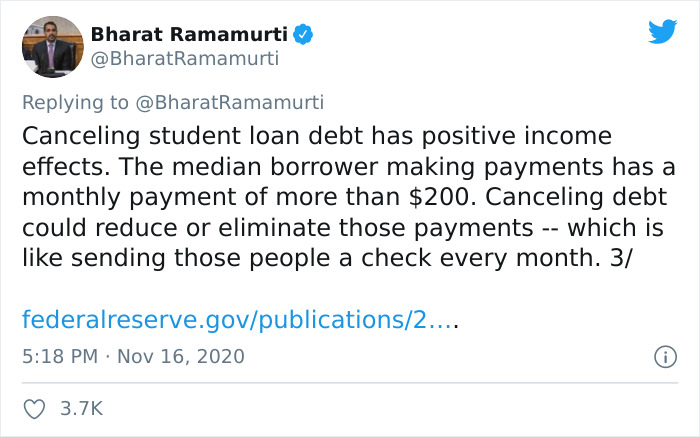 Attorney Explains Why Student Debt Cancellation Might Be Good For The Economy, Goes Viral On Twitter Attorney Explains Why Student Debt Cancellation Might Be Good For The Economy, Goes Viral On Twitter