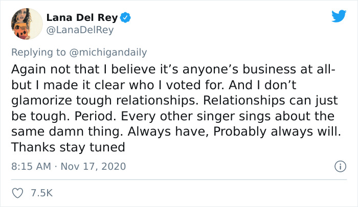 Lana Del Rey Responds To People Who Criticized Her For Wearing A Mesh Face Covering During The Coronavirus Pandemic Lana Del Rey Responds To People Who Criticized Her For Wearing A Mesh Face Covering During The Coronavirus Pandemic