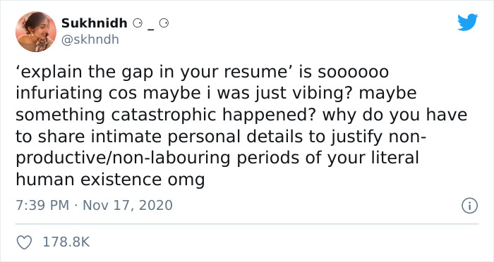 21 People On Twitter Engage In A Viral Discussion Pointing Out How Having To Explain Resume Gaps In A Job Interview Is "Infuriating"