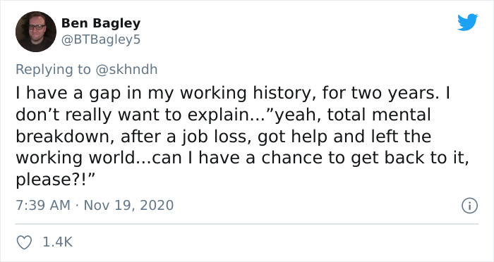 21 People On Twitter Engage In A Viral Discussion Pointing Out How Having To Explain Resume Gaps In A Job Interview Is "Infuriating"