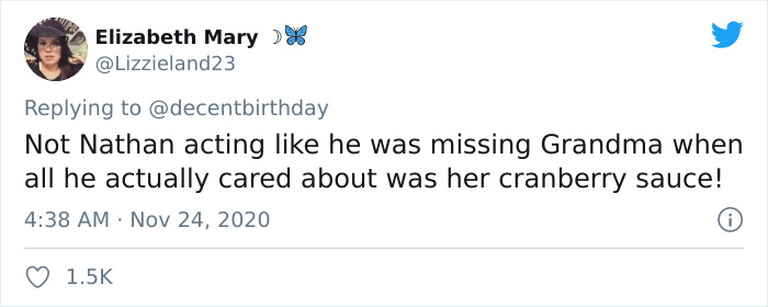 "You Can Serve It At My Funeral": Over 400K People On Twitter Are Applauding This Grandma For Coming Up With The Perfect Response To Her Son's Thanksgiving Dinner Invitation "You Can Serve It At My Funeral": Over 400K People On Twitter Are Applauding This Grandma For Coming Up With The Perfect Response To Her Son's Thanksgiving Dinner Invitation