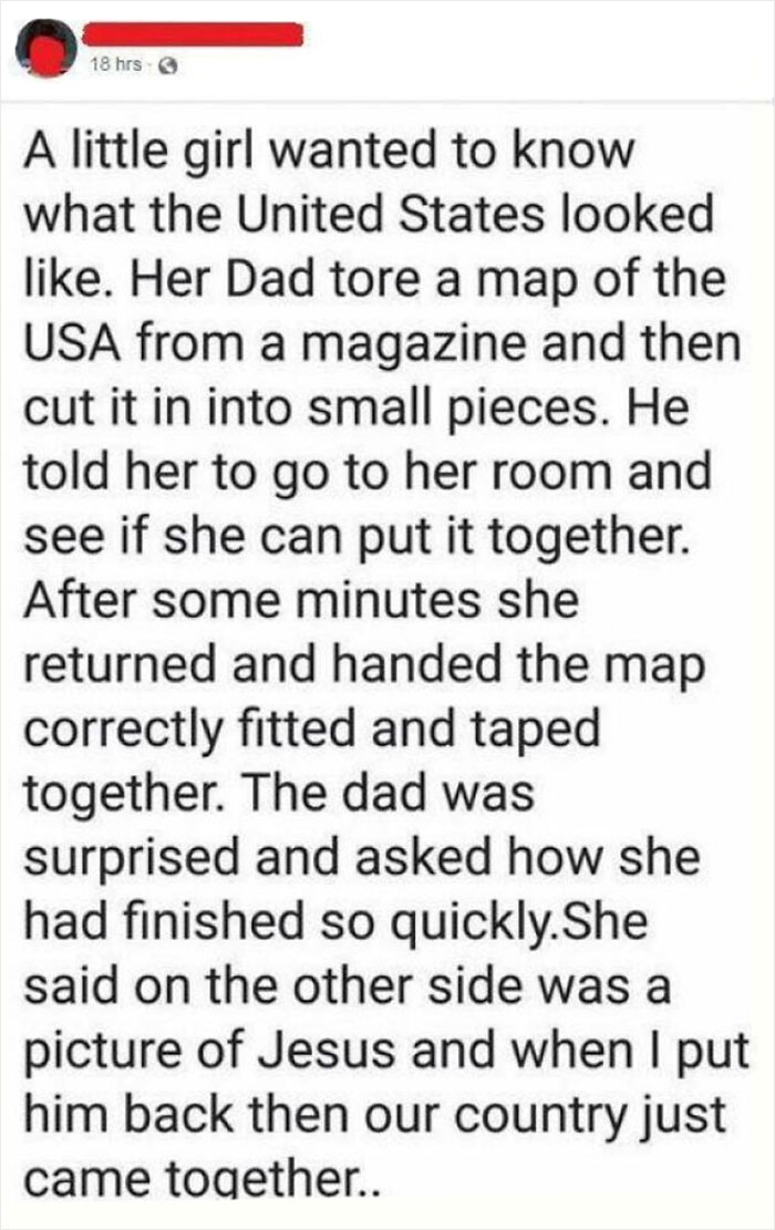 What Magazine Has A Full Map And A Picture Of Jesus?