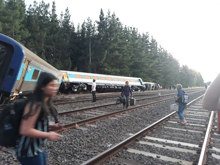 My Sisters Train Derailed, She Just Sent Me This