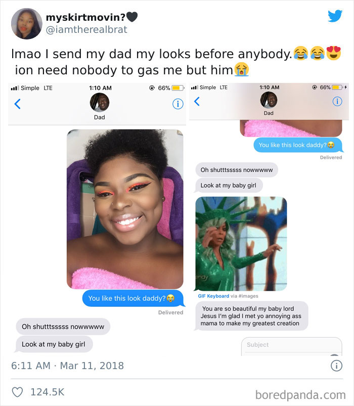 This Dad Who Praised His Daughter's Makeup Look