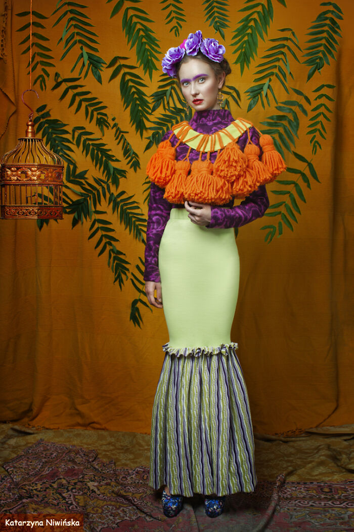 Katarzyna Niwinska's 'Rainbow Frida' Photosession