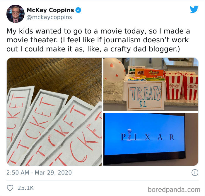 My Kids Wanted To Go To A Movie Today