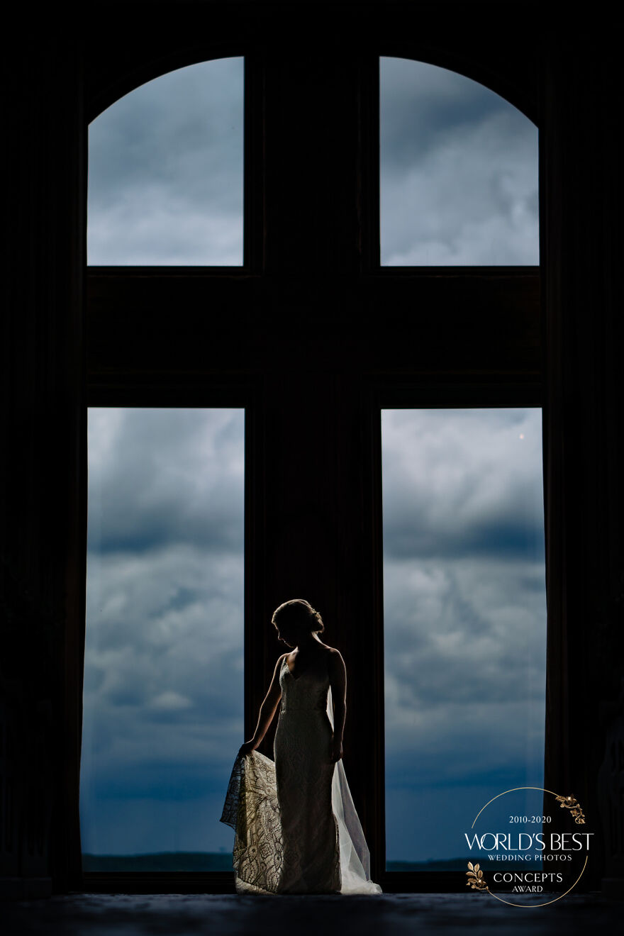 This Impeccably Lit Bridal Portrait By Vinson Images