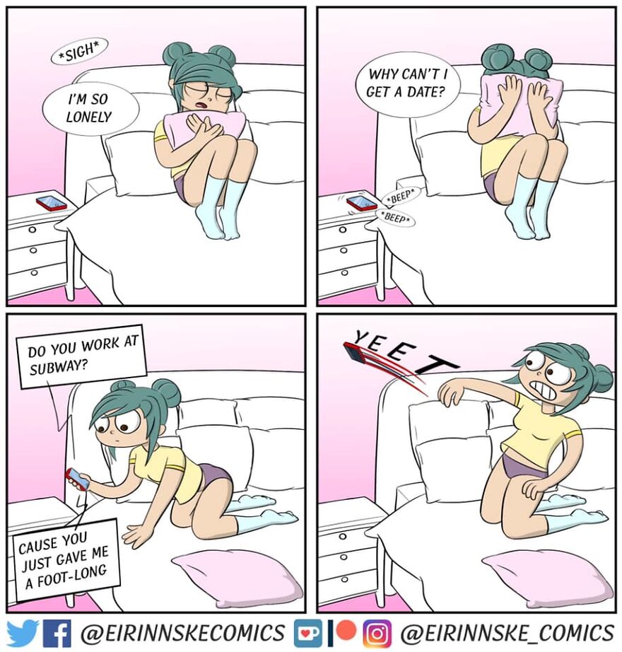 20 Comics About An Awkward Girl, By An Awkward Girl