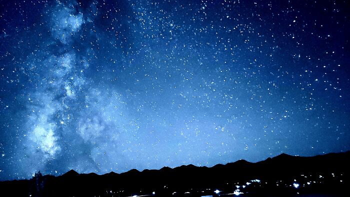 Colorado Dark Sky Project--Silver Cliff, Colorado. Taken With An Android Phone, Nothing Special Done.