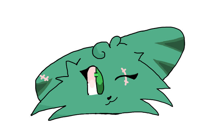 A Cute Little Headshot Of A Sketch I Did On Kleki 